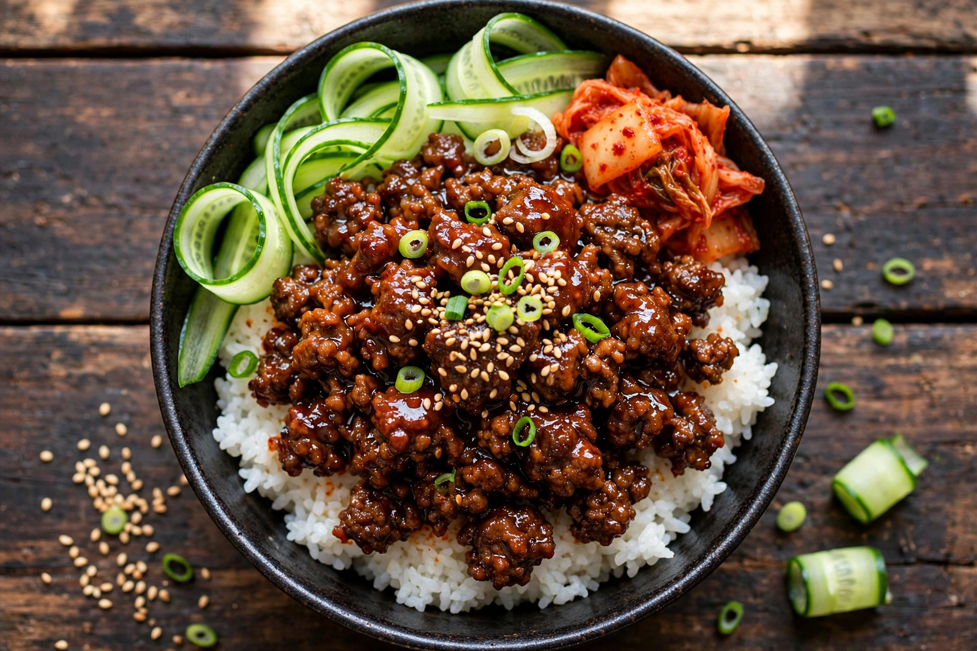 Korean Beef Rice Bowl