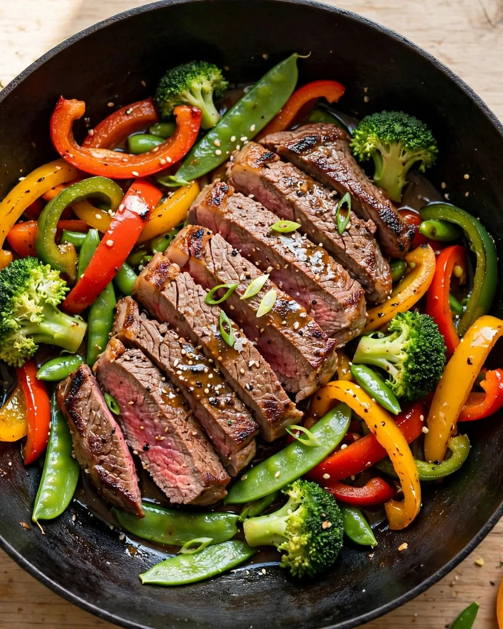 Sirloin Steak Stir-Fry
